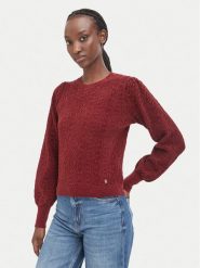 Guess Sweter W6BR44 Z1441 Brązowy Regular Fit. Brązowe swetry Guess, s, z aplikacjami, z syntetyku, bez ramiączek. Za 394.99 zł.