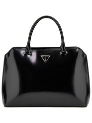 Guess Torebka w kolorze czarnym - 30 x 14 x 8 cm rozmiar: onesize. Czarne torby na ramię Guess, z aplikacjami, z lakierowanej skóry, przez ramię, lakierowane, bez dodatków. Za 483.17 zł.