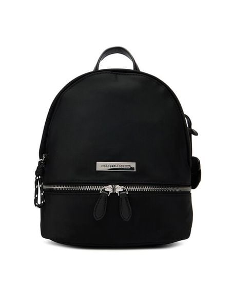 KARL LAGERFELD Plecak B2W30067 Czarny. Czarne plecaki KARL LAGERFELD, bez wzorów, z materiału. Za 579.99 zł.