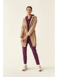 TATUUM Płaszcz przejściowy w kolorze beżowym rozmiar: 34. Brązowe płaszcze Tatuum, bez wzorów, bez kaptura. Za 237.73 zł.