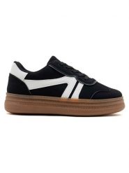 C'M Sneakersy w kolorze biało-czarnym rozmiar: 39. Białe trampki C'M, bez wzorów, bez zapięcia. Za 145.60 zł.