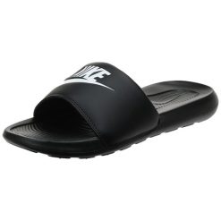 Klapki Sportowe Nike Victori One Basenowe Czarne Lekkie. Białe klapki Nike, bez wzorów, bez obcasa. Za 179.00 zł.