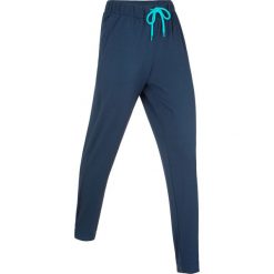 Lekkie spodnie sportowe z gumką, długie, Level 1 bonprix ciemnoniebieski. Spodnie dresowe marki bonprix. Za 74.99 zł.