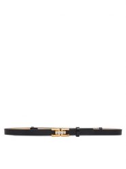 Elisabetta Franchi Pasek Damski CT-24S-62E2-V190 Czarny. Czarne paski Elisabetta Franchi, bez wzorów, ze skóry. Za 809.99 zł.