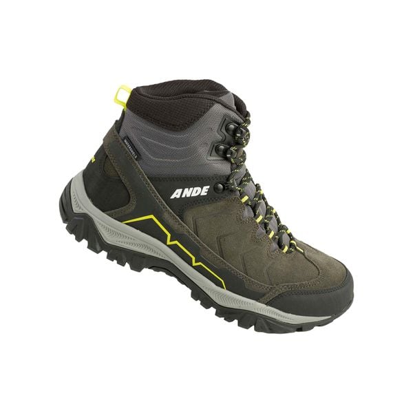 Buty Outdoor Ande Hiker High Wp Dorośli. Brązowe trekkingi Ande, z zamszu, outdoorowe. Za 393.99 zł.