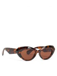 Vero Moda Okulary przeciwsłoneczne 10261553 Brązowy. Brązowe okulary przeciwsłoneczne Vero Moda, bez wzorów, z tworzywa sztucznego. Za 49.99 zł.