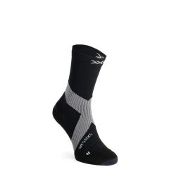 Skarpety rowerowe X-Socks Bike Expert Crew - black/charcoal. Czarne skarpety X Socks, bez wzorów. Za 125.99 zł.