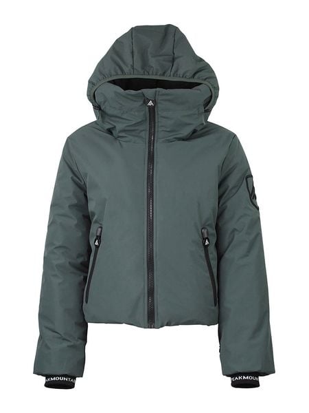 Peak Mountain Kurtka narciarska "Ally" w kolorze zielonym rozmiar: L. Zielone kurtki narciarskie Peak Mountain, l, bez wzorów, bez kaptura, narciarskie. Za 480.90 zł.