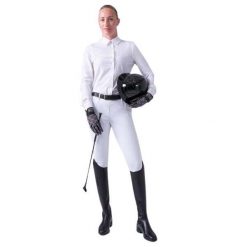 Legginsy konkursowe mid grip damskie PS of Sweden Katja. Białe legginsy PS OF SWEDEN, bez wzorów. Za 655.00 zł.