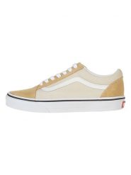Vans Skórzane sneakersy w kolorze beżowo-żółtym rozmiar: 36,5. Brązowe trampki Vans, bez wzorów, bez zapięcia. Za 136.45 zł.