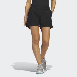 Pintuck 5-Inch Pull-On Golf Shorts. Czarne spódnice Adidas, xs, bez wzorów, z materiału, sportowe, sportowe. Za 299.00 zł.
