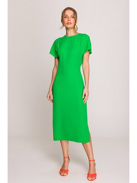 Stylove Sukienka w kolorze zielonym rozmiar: M. Zielone sukienki Stylove, m, bez wzorów, bez kołnierzyka, bez ramiączek, maxi. Za 205.45 zł.