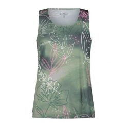 Top damska turystyczne CMP 35N6646. Zielone topy CMP, l, bez wzorów, bez kołnierzyka, bez ramiączek. Za 192.00 zł.