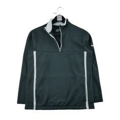 Second life - Nike Golf bluza damska - Jak nowy. Czarne bluzy Nike, l, bez wzorów, z materiału, bez kaptura. Za 106.46 zł.