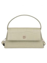 Bellicci Skórzana torebka "Vicky" w kolorze zielonym - 22 x 11 x 6 cm rozmiar: onesize. Zielone torby na ramię Bellicci, bez wzorów, z materiału, przez ramię, bez dodatków. Za 165.99 zł.