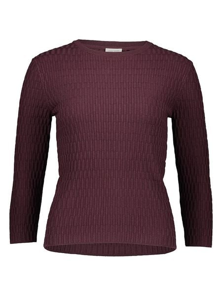 Gerry Weber Sweter w kolorze bordowym rozmiar: 40. Czerwone swetry Gerry Weber, bez wzorów, bez ramiączek. Za 130.50 zł.