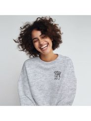 WOOOP Bluza "I see you" w kolorze szarym rozmiar: XL. Szare bluzy Wooop, xl, bez wzorów, z bawełny, bez kaptura. Za 79.21 zł.