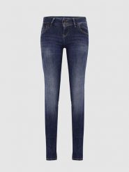 LTB Dżinsy "Molly M" - Slim fit - w kolorze granatowym rozmiar: W25/L36. Niebieskie jeansy LTB, l, z aplikacjami. Za 65.85 zł.