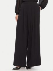 Rinascimento Spodnie palazzo CFC0125495003 Czarny Wide Leg. Czarne spodnie materiałowe Rinascimento, l, bez wzorów, z materiału. Za 479.99 zł.