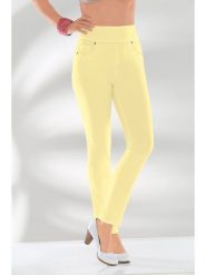 WITT WEIDEN Jegginsy w kolorze żółtym rozmiar: 21. Żółte jeansy WITT WEIDEN, bez wzorów, z podwyższonym stanem. Za 43.99 zł.