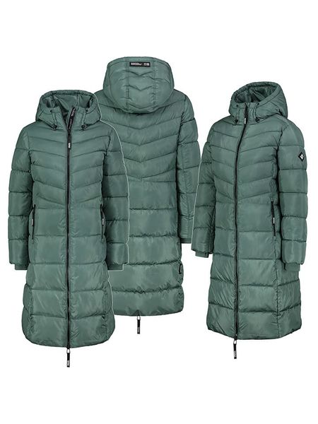 Sublevel Płaszcz pikowany w kolorze zielonym rozmiar: XXL. Zielone płaszcze Sublevel, xxl, bez wzorów, bez kaptura. Za 249.17 zł.