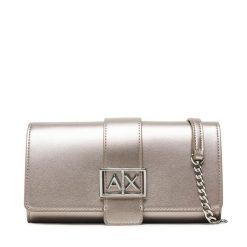 Torebka Armani Exchange. Szare torebki klasyczne Armani Exchange, bez wzorów, bez dodatków. Za 459.99 zł.