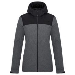 Kurtka Softshell Damska Luka M - Wodoodporna i Oddychająca. Czarne kurtki sportowe Alpine Pro, m, bez wzorów, z softshellu, bez kaptura, trekkingowe. Za 270.99 zł.
