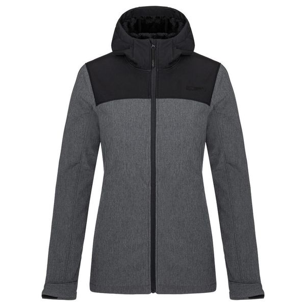 Kurtka Softshell Damska Luka M - Wodoodporna i Oddychająca. Czarne kurtki sportowe Alpine Pro, m, bez wzorów, z softshellu, bez kaptura, trekkingowe. Za 270.99 zł.