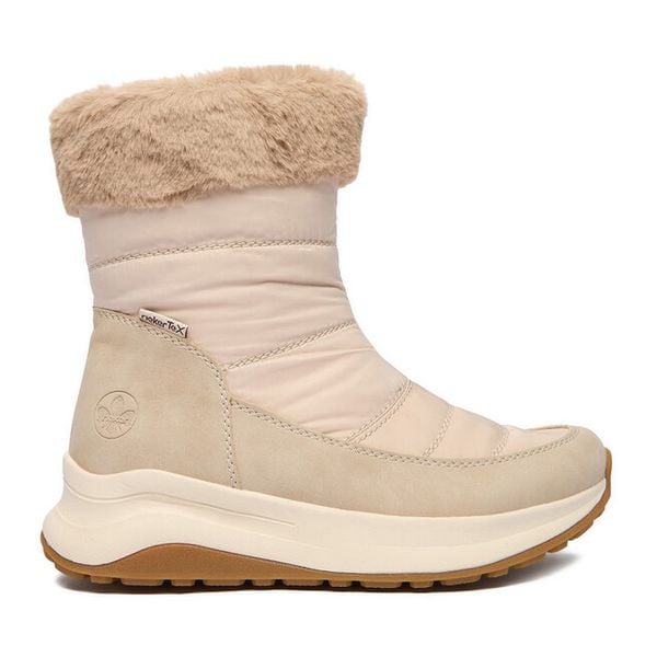 Śniegowce Rieker. Brązowe trapery i śniegowce Rieker. Za 429.99 zł.