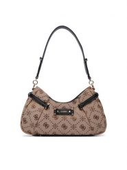 Guess Torebka Dorothy HWJP22 31180 Brązowy jasny. Brązowe torebki klasyczne Guess, z aplikacjami, z materiału, bez dodatków. Za 494.99 zł.