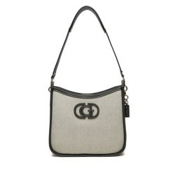 Torebka Guess. Brązowe listonoszki Guess, z aplikacjami, bez dodatków. Za 379.99 zł.