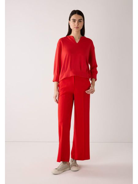 More & More Bluza w kolorze czerwonym rozmiar: 44. Czerwone bluzy More & More, bez wzorów, bez kaptura. Za 157.73 zł.