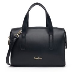Torebka DeeZee. Czarne torebki klasyczne DeeZee, bez wzorów, bez dodatków. Za 129.99 zł.
