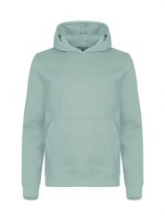 Clique Miami Hoody Junior bluza z kapturem z mieszanki bawełny – Sage Green. Zielone bluzy CLIQUE, bez wzorów, z bawełny, z kapturem. Za 153.95 zł.