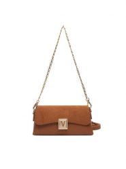 Valentino Torebka Evissa VBS9J009CAM Brązowy. Brązowe torebki klasyczne Valentino, bez wzorów, ze skóry, bez dodatków. Za 289.99 zł.