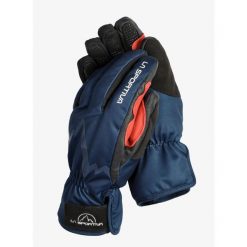 Rękawice skiturowe La Sportiva Ski Touring Gloves. Niebieskie rękawiczki La Sportiva, bez wzorów. Za 419.99 zł.
