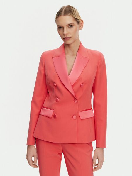 Artigli Marynarka ACGI000772 Koralowy Regular Fit. Pomarańczowe marynarki i żakiety Artigli, bez wzorów, z syntetyku. Za 569.99 zł.