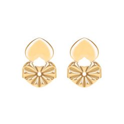 Zatyczki podtrzymujące do kolczyków pozłacane. Kolczyki Lilou, pozłacane. Za 29.00 zł.