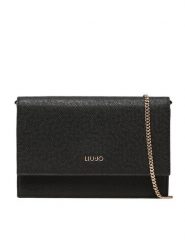 Liu Jo Torebka Xs Crossbody AXX018 E0087 Czarny. Czarne torebki klasyczne Liu Jo, bez wzorów, ze skóry, bez dodatków. Za 299.99 zł.