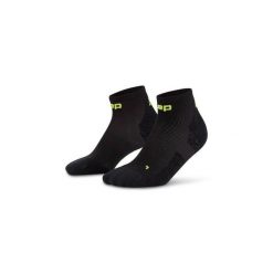 Damskie skarpety kompresyjne sportowe za kostkę low cut Core Run Ultralight CEP. Czarne skarpety CEP, bez wzorów, z elastanu. Za 64.00 zł.