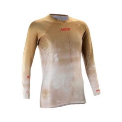 Bluza rowerowa damska Leatt MTB 5.0 Gravity Jersey. Brązowe bluzy sportowe LEATT, l, bez wzorów, z dzianiny, bez kaptura. Za 384.30 zł.