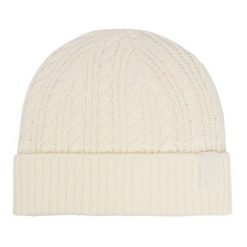 Czapka Guess. Białe czapki Guess, z aplikacjami. Za 214.99 zł.