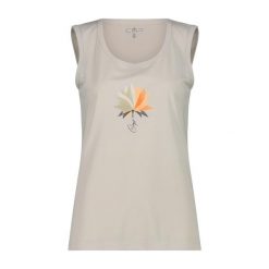 Koszulka damska turystyczna CMP 38T6666. Brązowe koszule nocne CMP, xs, bez wzorów, sportowe, bez ramiączek. Za 159.00 zł.