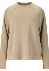 Bluza damska Athlecia Jacey. Brązowe bluzy ENDURANCE, bez wzorów, z materiału, bez kaptura. Za 234.00 zł.