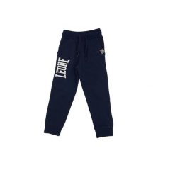 Bluza z kieszeń na czas wolny na co dzień. Niebieskie spodnie materiałowe LEONE 1947 APPAREL, na co dzień, bez wzorów, z bawełny. W wyprzedaży za 67.30 zł.