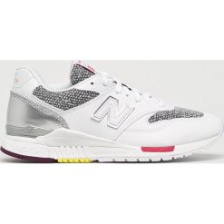 New Balance - Buty WL840AA. Białe obuwie sportowe New Balance, z materiału, bez zapięcia. W wyprzedaży za 339.90 zł.