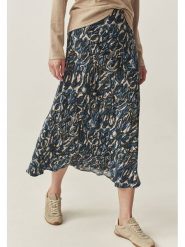 TATUUM Spódnica w kolorze granatowo-beżowym rozmiar: 38. Niebieskie spódnice Tatuum, bez wzorów, z wiskozy, midi. Za 135.81 zł.