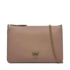Torebka PINKO. Brązowe torebki klasyczne Pinko, bez wzorów, bez dodatków. Za 579.99 zł.
