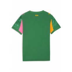 Młodzieżowa koszulka bramkarska AC Milan 25/26 PUMA Archive Green Intense Orange. Zielona bluzki Puma, m, bez wzorów, z tkaniny, młodzieżowe, bez kołnierzyka, bez ramiączek. Za 349.00 zł.