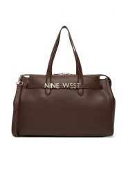 Nine West Torebka EO-Manhattan-Muse-I-LX10192 Brązowy. Brązowe torebki klasyczne Nine West, bez wzorów, z materiału, bez dodatków. Za 399.99 zł.